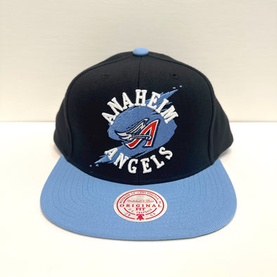 Mitchell & Ness MLB Circle Splash Anaheim Angels Snapback Hat