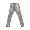 KDNK Ripped Denim Jean (Medium Vintage Blue)