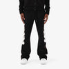 Copper Rivet Mohair Stacked Pant (Black)
