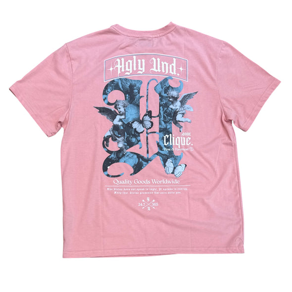 Highly Undrtd Clique Tee (Coral)