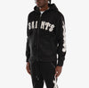 Copper Rivet Saints Mohair Hoodie with Pearl Details (Black)