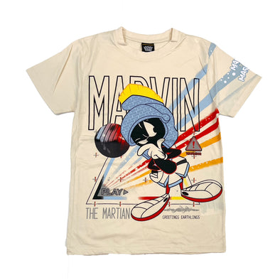 Looney Tunes Martian Rubber Patch Tee (Cream) / $16.99 2 for $29.91