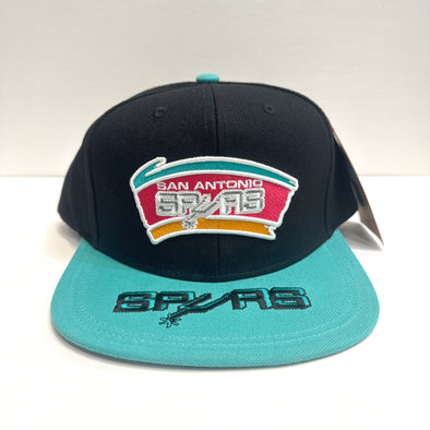 Mitchell & Ness NBA Logo Bill San Antonio Spurs Snapback Hat