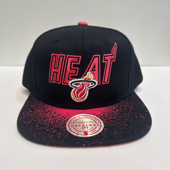 Mitchell & Ness NBA Re-Take Miami Heat Snapback Hat