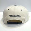 Mitchell & Ness MLB Evergreen Cream Black New York Yankees Snapback Hat