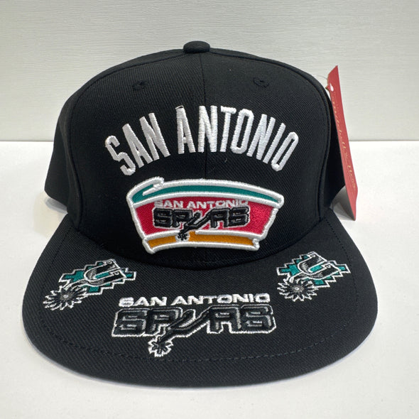Mitchell & Ness NBA Front Loaded San Antonio Spurs Snapback Hat