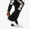 Copper Rivet Mohair Stacked Pant (Black)