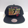 Mitchell & Ness NBA Line Work Miami Heat Snapback Hat