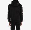 Copper Rivet Saints Mohair Hoodie with Pearl Details (Black)