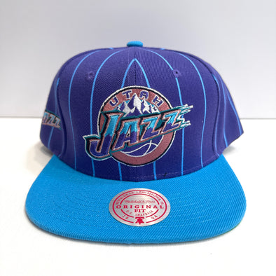 Mitchell & Ness NBA Team Pin Utah Jazz Snapback Hat