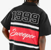 Copper Rivet Racing Button Down Short Sleeve Shirt (Black)