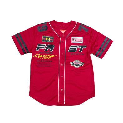 Copper Rivet Worldwide Mesh Racing Jersey (Red)