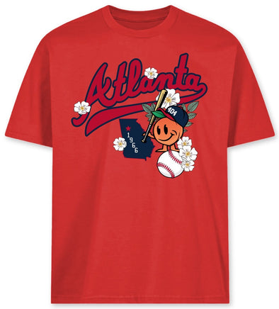 US Cotton Atlanta City Tee (Red)