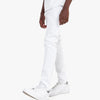 Copper Rivet Plain Slim Jean (White) - UPSTREAMERS