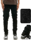 KDNK Ripped Carpenter Skinny Jean (Black)