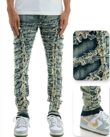 KDNK Ribcage Skinny Jean (Blue)