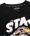 RS1NE Stay On Embroidered Patch Tee (Black)