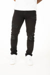 Taker Biker Jean (Jet Black)