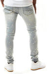 Switch Painted Ripped Jean (Ice Blue)