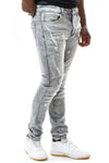 Switch Painted Ripped Jean (Ice Grey)