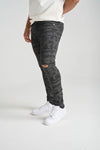 Spark Ripped Twill Pant (Black Camo)
