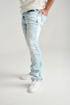 Saprk Premium Stretch Stacked Jean (Bleach Blue)