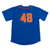 Noiz New York Baseball Jersey (Royal/Orange)