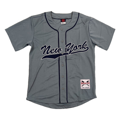 Noiz New York Baseball Jersey (Grey/Black)