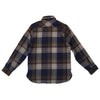 Levis Button Down Long Sleeve Shirt (Navy/Brown) - Fashion Landmarks