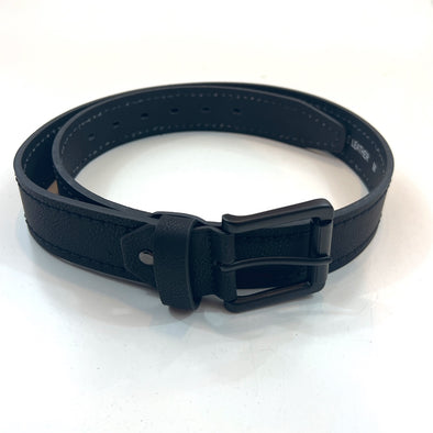 Black PU Leather Belt