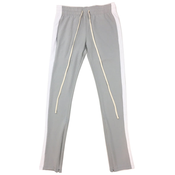 Royal Blue Single Strip Track Pant (Grey/White) - Fashion Landmarks