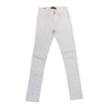 Platform Skinny Ripped Jean (White)