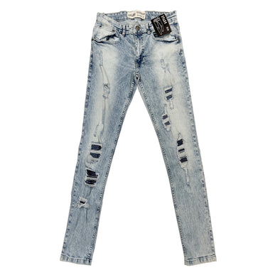 Spark/Evolve5 Ripped Jean (Ice Blue)