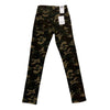 Platform Skinny Ripped Jean (Wood Camo)