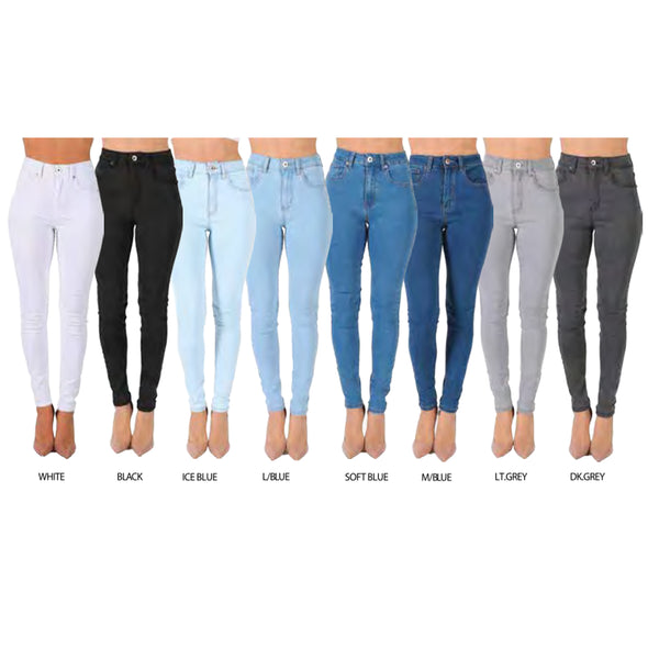 Red Fox High Waist Plain Skinny Jean