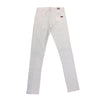 Platform Skinny Ripped Jean (White)