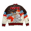 Looney Tunes Wile E Coyote Chenille Patch Puffer Jacket