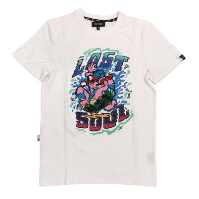 RS1NE Last Soul Embroidered Patch Tee (White)