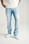 Spark Premium Stretch Stacked Jean (Light Sand Blast)