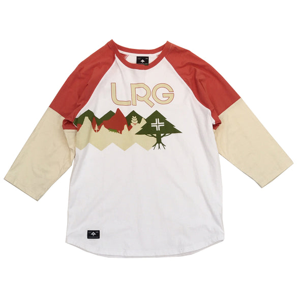 LRG Unchanged Raglan Tee (White) - Fashion Landmarks