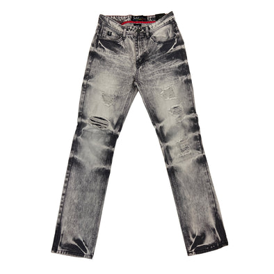 Switch Straight Fit Ripped Jean (Grey)