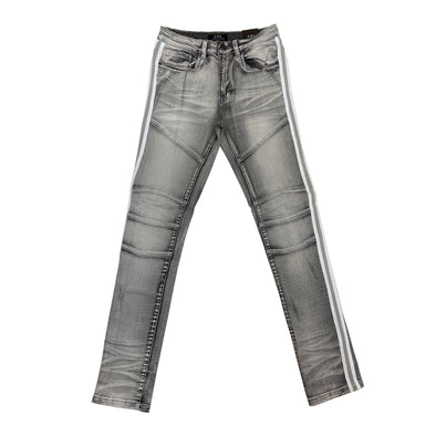 OPS Boy's Stripe Jean (Grey/Grey)