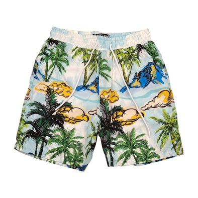 Rebel Minds Island Board Short (Blue)