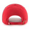 47 Brand San Francisco 49ers Clean Up Red Dad Hat - UPSTREAMERS