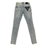 Spark Ripped Paint Jean (Ice Blue)