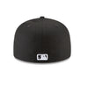 New Era 59Fifty Cleveland Indians Fitted Hat (Black/White)