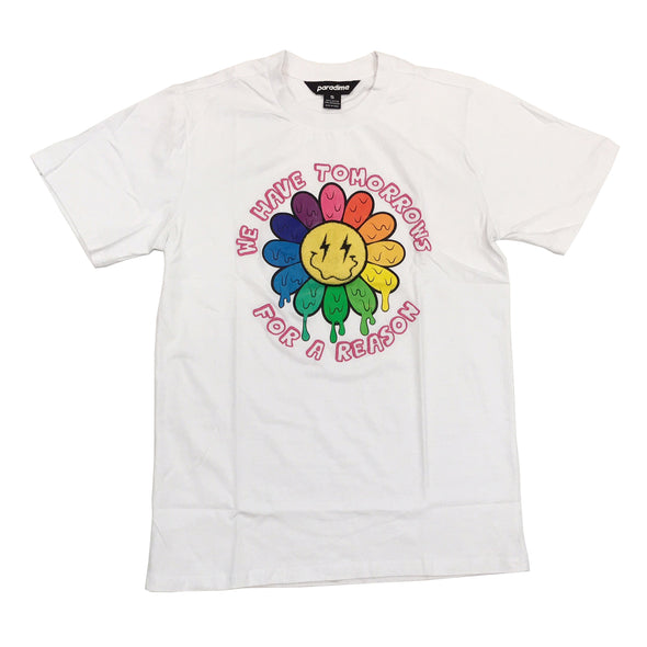 Paradime We Have Tomorrow Chenille Patch Tee (White)