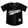 Noiz Chicago Baseball Jersey (Black/White)