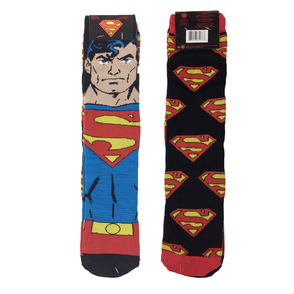 DC Comics Superman Socks 2 Pairs - Fashion Landmarks