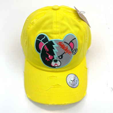 Muka Savage Bear Dad Hat (Yellow)
